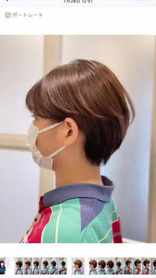 ショート Yuka ∥ 深層筋 ×睡眠改善ヘッドスパのヘアスタイル