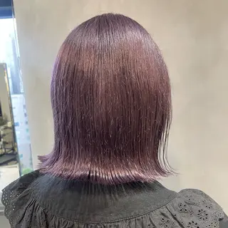 ミディアム カラー ヘアアレンジ 🎀レイヤー 透明感 カラーyuuri🎀のヘアスタイル