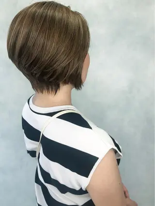 ショート カラー welring hair salonのヘアスタイル