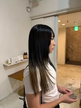 カラー rii 🫧透明感カラーのヘアスタイル