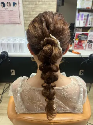 ヘアアレンジ 鍋田 彩歌のマツエク・マツパデザイン