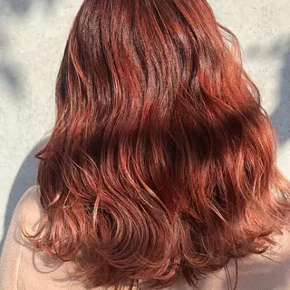 ロング カラー カラー職人 なかもと たつひろのヘアスタイル