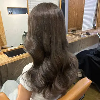 ロング カラー ふかたさや🌟 艶感カラー🌟のヘアスタイル