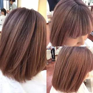 ミディアム カラー 【髮質改善特化】 lic吉祥寺のヘアスタイル