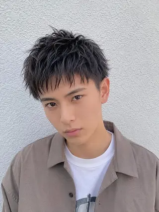 ショート メンズ 🌞塙　湧貴🌞 スパイキーショートのヘアスタイル