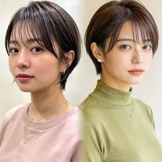 ショート カラー 透明感カラー／ 髪質改善/近藤大二郎のヘアスタイル