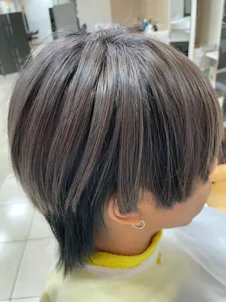 ショート 前田 菜奈子のヘアスタイル
