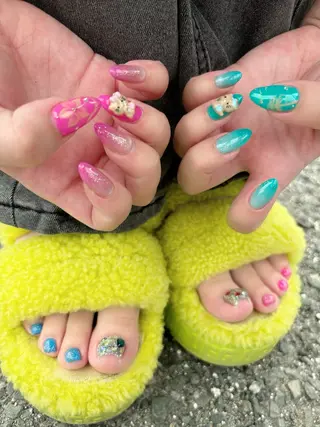 ネイル e.b.mimi Wakanaのネイルデザイン