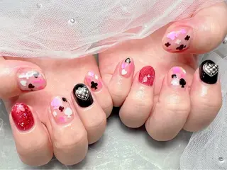 ネイル マジック ミラーのネイルデザイン
