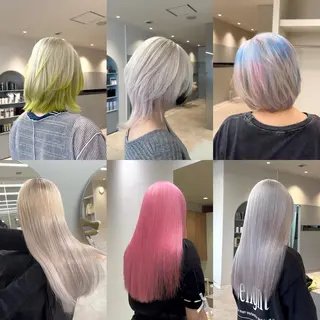 カラー 🫧ペール系カラー /デザイン秀喜🫧のヘアスタイル