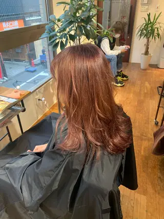 ミディアム ✨デザインカラー/ 透明感カラーナルセ✨のヘアスタイル