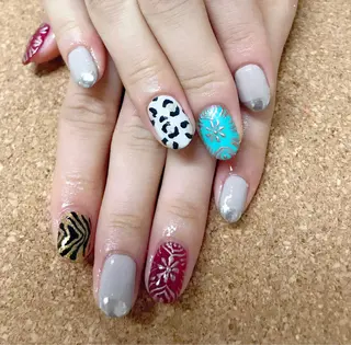 ネイル 久々 もえみのネイルデザイン