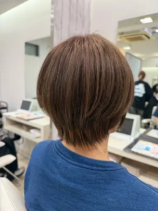 ショート カラー 🤎ベージュカラー/ 髪質改善/山岸🤎のヘアスタイル