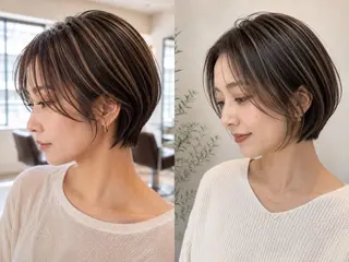 ショート カラー 恵比寿/KOTA/ ボブ/髪質改善のヘアスタイル
