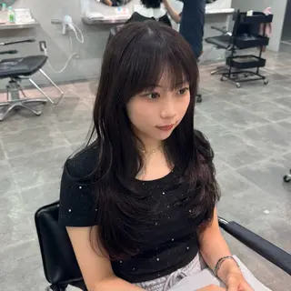 ロング 韓国特化🇰🇷千葉 /レイヤーカット竜生のヘアスタイル
