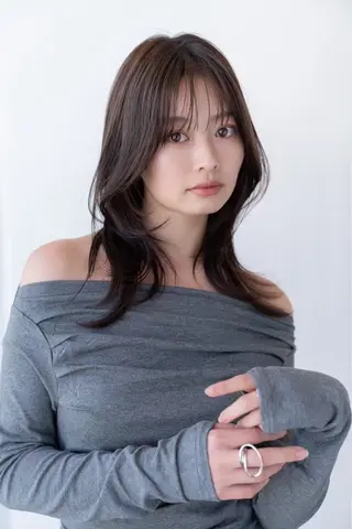セミロング 立川美容師✨️❤️ まゆかのヘアスタイル