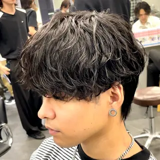 パーマ メンズ fifth 一寸木 桂斗のヘアスタイル