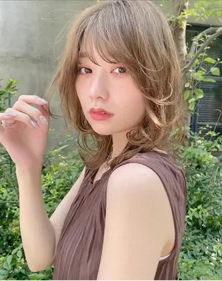 ミディアム Ameri/髪質改善 /韓国ヘア🇰🇷のヘアスタイル