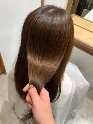ロング カラー ヘアアレンジ 無料カットモデル‪✨ ✂️Nanami🌷のヘアスタイル