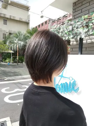 ショート カラー ★竹本 千春★のヘアスタイル