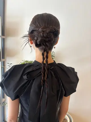 ロング カラー ヘアアレンジ 透明感カラー/ レイヤーkotonoのヘアスタイル