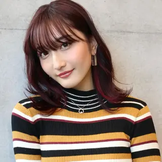 ミディアム 似合わせヘア✔️ 店長 オオキアキヒロのヘアスタイル