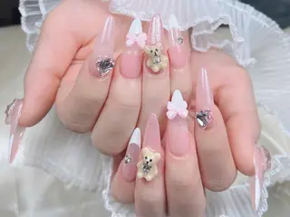ネイル Sora nail 長さ出し専門店のネイルデザイン