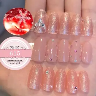 ネイル モチの良さ◉ フィルインネイル♡のネイルデザイン
