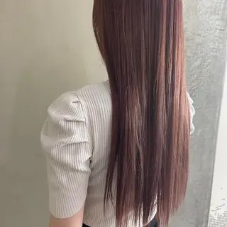 ミディアム カラー 吉村 夏椰のヘアスタイル