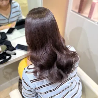 カラー 新宿/艶カラー 🎀韓国ヘアKANAのヘアスタイル