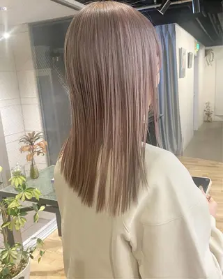 セミロング カラー ヘアアレンジ ウルフカット モデル募集中！ミカのヘアスタイル