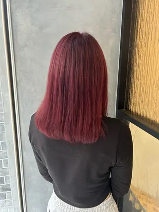 ミディアム たけだ ゆうほのヘアスタイル