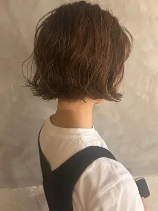 ショート パーマ ayane⭐️ボブ・ ショート・パーマのヘアスタイル