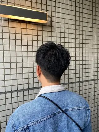 ショート メンズ トミモト アユムのヘアスタイル