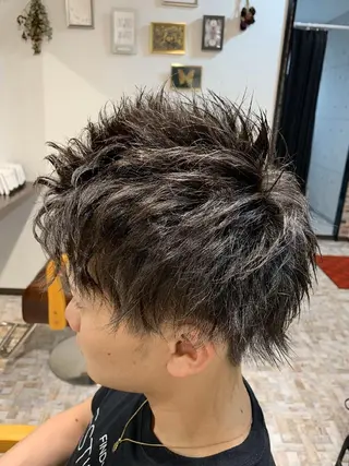 ショート カラー メンズ matilda hair Men'sのヘアスタイル