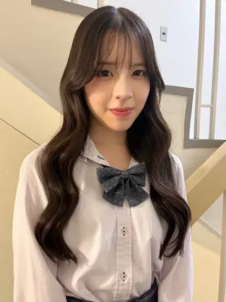 ロング カラー SIKI yuuna レイヤーカット🪽のヘアスタイル