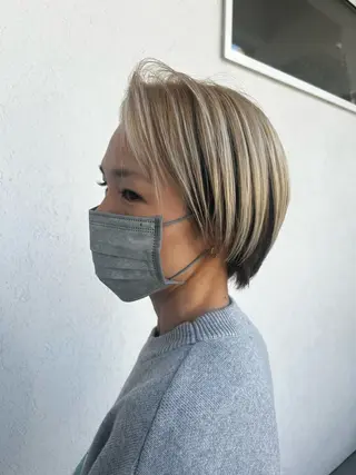 ショート カラー SOL _Nakamuraのヘアスタイル