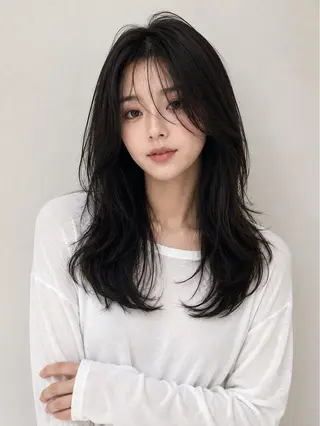 ミディアム tahie 松屋町のヘアスタイル