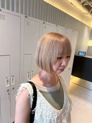 ショート カラー 🍇おぐら めぐみ🍇のヘアスタイル
