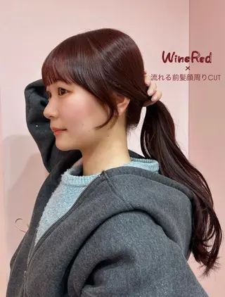 セミロング 透明感カラー♡ 原宿美容室¦Rinaのヘアスタイル