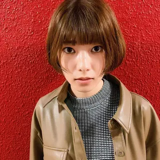 ショート カラー 中川 竜誠のヘアスタイル