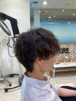 パーマ メンズパーマ 柏木結太のヘアスタイル