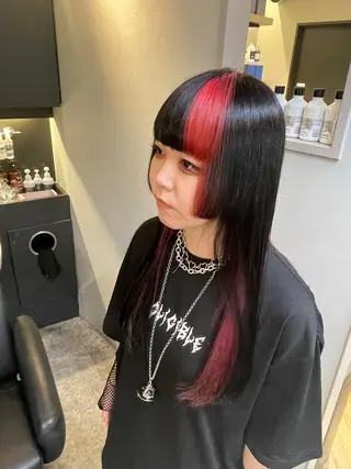 ロング カラー 浦野 剛志のヘアスタイル