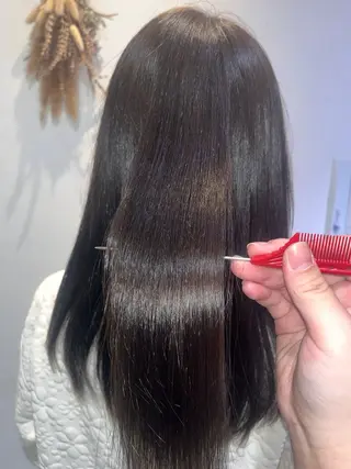 ミディアム カラー 髪質改善 曳舟FUKUDAのヘアスタイル