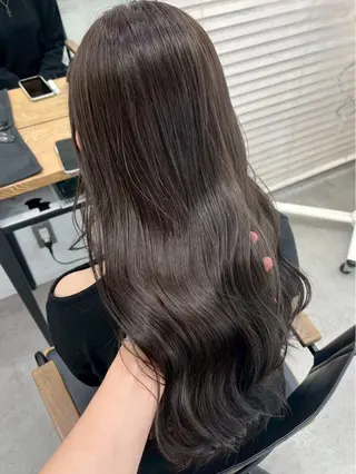 ロング カラー ヘアアレンジ ゆめか🦋 /似合わせカラー💖のヘアスタイル