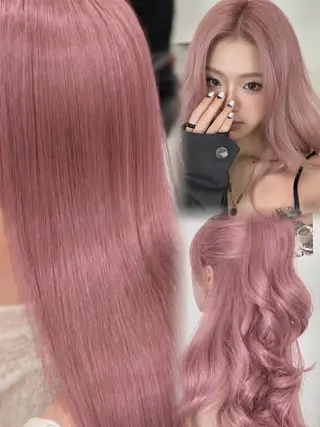 ロング カラー ヘアアレンジ 透明感カラー🎀艶髪 Anju/渋谷🎀のヘアスタイル