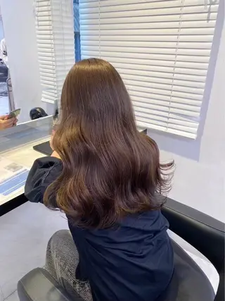 ロング カラー 🍀ブラウンベージュ sakura🍀のヘアスタイル
