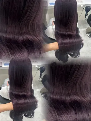 カラー Ma2Ri /ゆるふわ暖色カラーのヘアスタイル