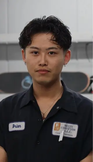 パーマ メンズ 鈴木 静のヘアスタイル