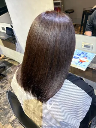 カラー 透明感カラー🩶 Ayaka🩶のヘアスタイル